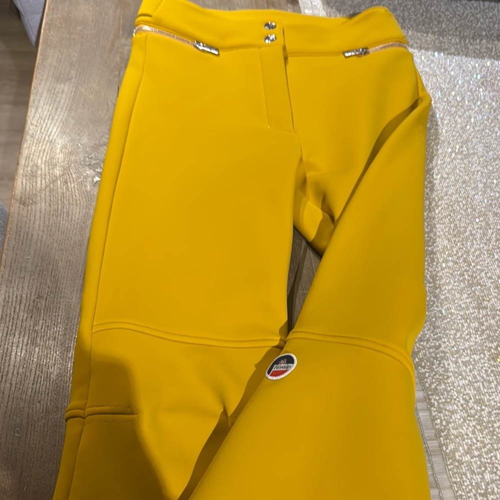 Fusalp Yellow Women's Pants